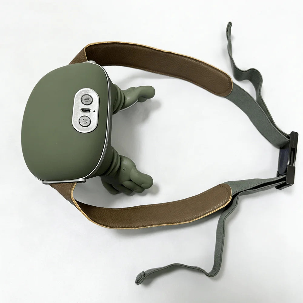Masajeador Cervical Shiatsu con Calor – Efecto Manos Reales